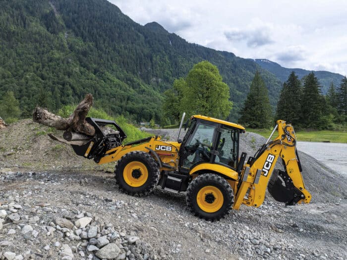 JCB Dual Drive machine