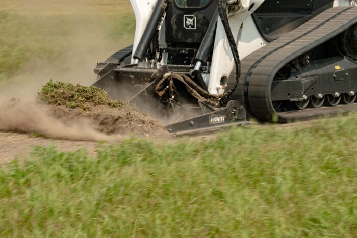 Ignite Attachments land leveler attachment