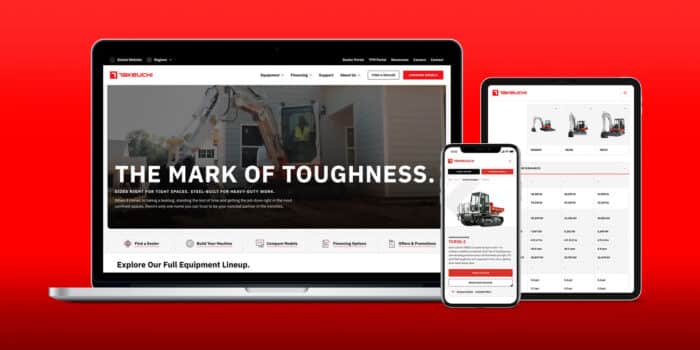 New Takeuchi website