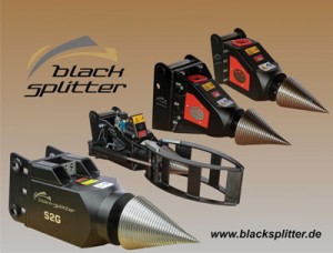 Innovative implements: Black Splitter wood splitters