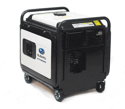 The complete Subaru line of portable generators includes industrial, commercial and inverter models ranging in power from 2,900 to 13,000 watts and including a five-year warranty.