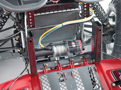 A winch kit is a highly popular attachment recommended for all UTVs.
